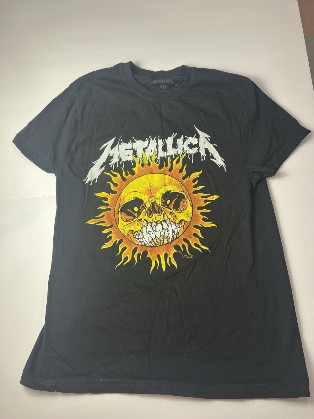 Metallica Short Sleeve Graphic T-Shirt | Men’s | Band Tee Size Small